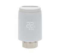 Nedis, Termostato Radiatore Intelligente Zigbee 3.0 per Valvola Connessa, Bianco
