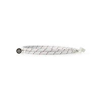 NEDIS Tubo di Ingresso in Nylon | 3/4 '' Dritto | 3/4 '' ad Angolo | 10 Bar | 90 °C | Applicazione: Lavatrice/Piatto | Nylon | Bianco/Rosso 1.50 m 1.50 m