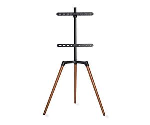 Nedis TVSM7060BK support pour téléviseur 165,1 cm (65") Noir, Marron