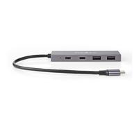 NDS Hub Multiporta USB 1x USB-C 3.2 Gen 2 Male 2x USB-A 3.2 Gen 2 Female / 2x