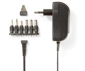 Nedis universele stroomadapter 3-12V DC, max 1,5A, 18W