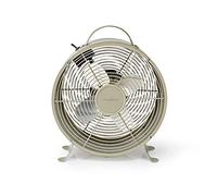 NEDIS Ventilatore da tavolo - Ventilatore a 2 marce - 20 W - 25 cm - 1,50 m - Metallo - Grigio
