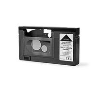 Nedis VHS-C Convertitore, Conversione Da VHS-C a VHS, Collega e usa, Nero