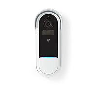 NEDIS Videocitofono SmartLife - Wi-Fi - Alimentazione a batteria/Trasformatore - Full HD 1080p - Cloud Storage (opzionale) / microSD (non inclusa) - IP54 - Con sensore di movimento - Visione notturna