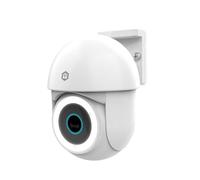NEDIS WIFICO22CWT - Telecamera Wi-Fi da Esterno SmartLife - 3 MP 1296p - Spotlight LED - Pan Tilt - IP65 - Visione Notturna - Cloud/SD - Rilevatore di Movimento