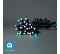 NEDIS WIFILP01C48 LUCI NATALE SMART WI-FI LED RGB+ A COLORI 48 LED ANDROID IOS