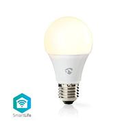 NEDIS WIFILW11WTE27 SmartLife LED Bulb | Wi-Fi | E27 | 800 lm | 9 W | Bianco Caldo | 2700 K | Classe energetica: A+ | Android™ & iOS | Diametro: 60 mm | A60