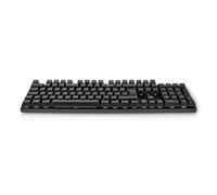 NEDIS Wired Gaming Keyboard | USB Type-A | Tasti meccanici | LED | AZERTY | Layout FR | Alimentazione tramite USB | Lunghezza cavo di alimentazione: 1,50 m | Gaming, Nero