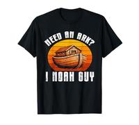 Need An Ark I Noah Guy Cristiano Gesù Cattolici Gioco di parole Divertente Maglietta
