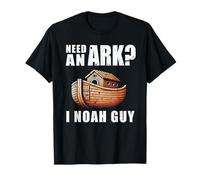 Need An Ark I Noah Guy Cristiano Gesù Cattolici Gioco di parole Divertente Maglietta