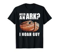 Need An Ark I Noah Guy Cristiano Gesù Cattolici Gioco di parole Divertente Maglietta