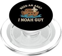 Need an Ark I Noah Guy - Divertente gioco di parole biblico, design religioso PopSockets PopGrip per MagSafe