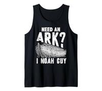 Need an Ark I Noah Guy Funny Christian Men Women Humour Canotta