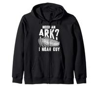 Need an Ark I Noah Guy Funny Christian Men Women Humour Felpa con Cappuccio