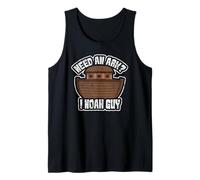 Need An Ark I Noah Guy Religioso Divertente Giochi di Parole cristiani Canotta