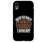Need An Ark I Noah Guy Religioso Divertente Giochi di parole cristiani Custodia per iPhone XR