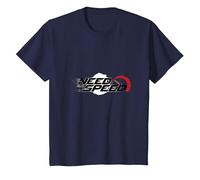 Need for Speed Cars Racing - Tachimetro Grafico Maglietta, Bambini, Navy, 3 Anni