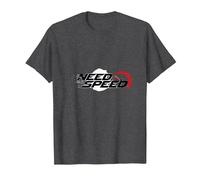Need for Speed Cars Racing - Tachimetro Grafico Maglietta, Uomo, Grigio Scuro, 3XL