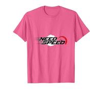 Need for Speed Cars Racing - Tachimetro Grafico Maglietta, Uomo, Rosa mélange, 3XL