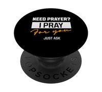 Need Prayer I Pray for you - Prayer Team Church Praying PopSockets PopGrip Adesivo