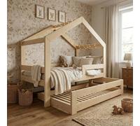 Need Sleep letto casetta con letto estraibile 160x80/140x70 simmetrico
