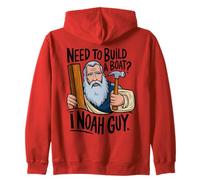 Need To Build A Boat I Noah Guy Umorismo Biblico Battuta Felpa con Cappuccio