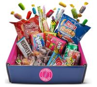 Needforsweet Scatola per caramelle americana, scatola per caramelle americane e snack, scatola a sorpresa come regalo, piena di gioia e dolci sorprese, Mystery American Candy Box