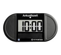 Needit Parcheggio elettronico Park Lite Solar I Disco di parcheggio Automatico Elettrico con omologazione dell'ufficio Federale dei Motociclisti, parcheggio Digitale a Lunga Durata, 2 Display e Molte