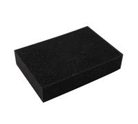 Needle Felting Mat, Black Sponge Wool Pad, High-Weave Firm Rectangle Natural Base for Knitting, Felting, and Sewing Projects, Ideal for Crafting, 16x16x5cm and 16x11x3.5cm