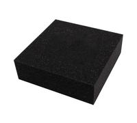 Needle Felting Mat, Black Sponge Wool Pad, High-Weave Firm Rectangle Natural Base for Knitting, Felting, and Sewing Projects, Ideal for Crafting, 16x16x5cm and 16x11x3.5cm