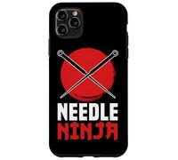 Needle Ninja Funny Sewing Craft Design Custodia per iPhone 11 Pro Max