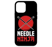 Needle Ninja Funny Sewing Craft Design Custodia per iPhone 12 mini