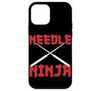Needle Ninja Funny Sewing Craft Design Custodia per iPhone 12 mini