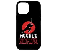 Needle Ninja Funny Sewing Craft Design Custodia per iPhone 12 Pro Max
