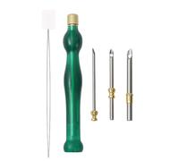 Needle Punch Tool Set - Thread Hooking Pen | Felting Punch Needle For Embroidery, Weaving, Handcrafts, Ideal For Cushions, Rugs, Clothing, Fabric Projects, Home Décor, Parties, And DIY Creators