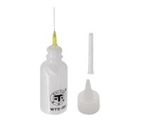 Needle Tip Bottle, Soldering Oil Dispenser, Quilling Tool Glue Squeeze Leakproof Solvent Applicator for Papermaking Soldering, PVC Build, 50ml Capacity, 0.2mm Wall Thickness