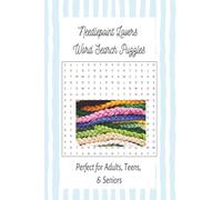 Needlepoint Lovers Word Search Puzzle Book: Word Searches with Easy to Read Print about Needlepoint, Hobby, Craft | 6 x 9 Inches, 110 Pages 55 Puzzles... Gifts for Vacations, Holidays, and Free Time.