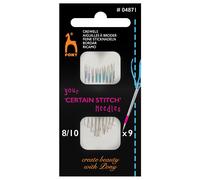Needles Crewel A Mano Certi Punti Pony Dimensione 8-10 Confezione Di 9 P04871