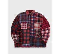 Needles Rebuild by Flannel Shirt -> Straight Hem Shirt men Longsleeves multi in taglia:XL
