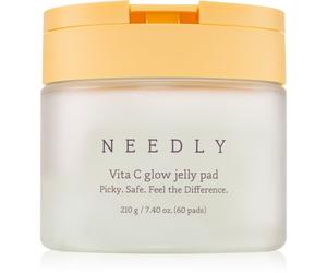 NEEDLY Vita C Glow Jelly Pad dischetti detergenti illuminante con vitamina C 60 pz