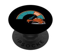 Needs Beach Grumpy Crab Meter Summer Vacation PopSockets PopGrip Adesivo