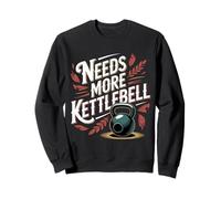 Needs More Kettlebell Strength Training Fitness - Felpa