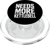 Needs More Kettlebell Strength Training Fitness - PopSockets PopGrip per MagSafe