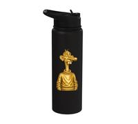 Neegy Meme Funny Internet Brainrot Humor Gen Alpha Gen Z Stainless Steel Insulated Water Bottle