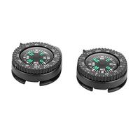 Neel con Bussola per Orologio di Navigazione con Foro per Cinturino, Bussola Portatile 2 Pezzi, per Canottaggio da Campeggio per Kit di Sopravvivenza all'aperto