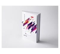 NEELGAGAN Excel - Blocco note (19 x 30,5 cm), rilegatura rigida, confezione da 2