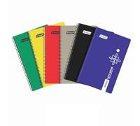 NEELGAGAN Five in One - Quaderno a spirale, n. 67, 200 pagine, 14,5 x 22,5 cm, 2 pezzi