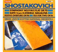 Neeme Järv Shostakovich: Symphony No. 9, Suite from Katerina Ismailova (CD)