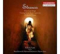 Richard Strauss Four Last Songs (Jarvi, Rsno, Lott) (CD) Album