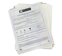 NEENAH Carta termoadesiva opaca 3G, 21 x 28 cm, confezione da 50